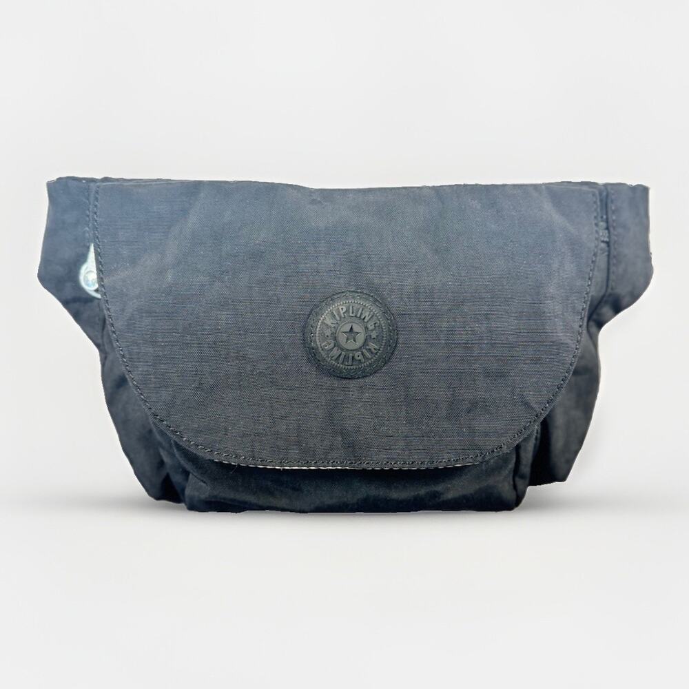 Kipling Black Waist Bag Belt Bag Fanny Pack Crossbody Travel Festival Nylon 1292